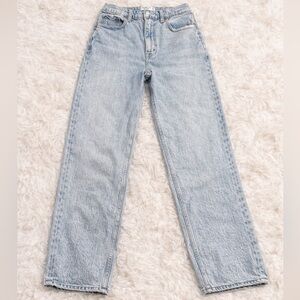Abercrombie Curve Love 90’s Straight Leg Jean High Rise